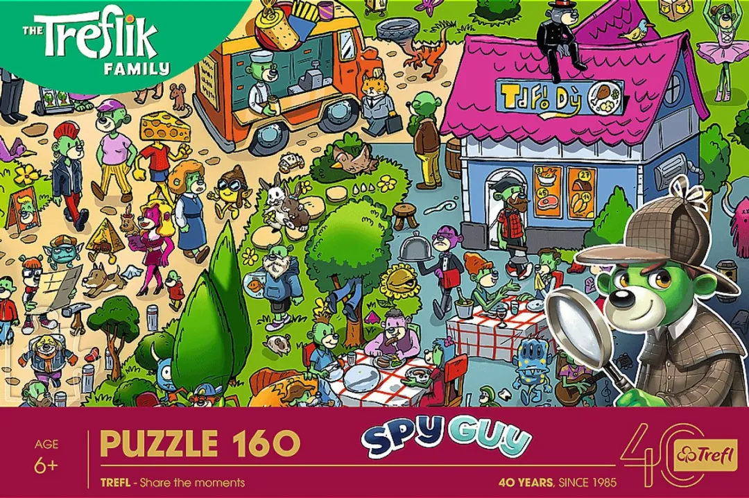 Trefl Stripfiguren Puzzle 160 Stuks - 40052 - Meerkleurig