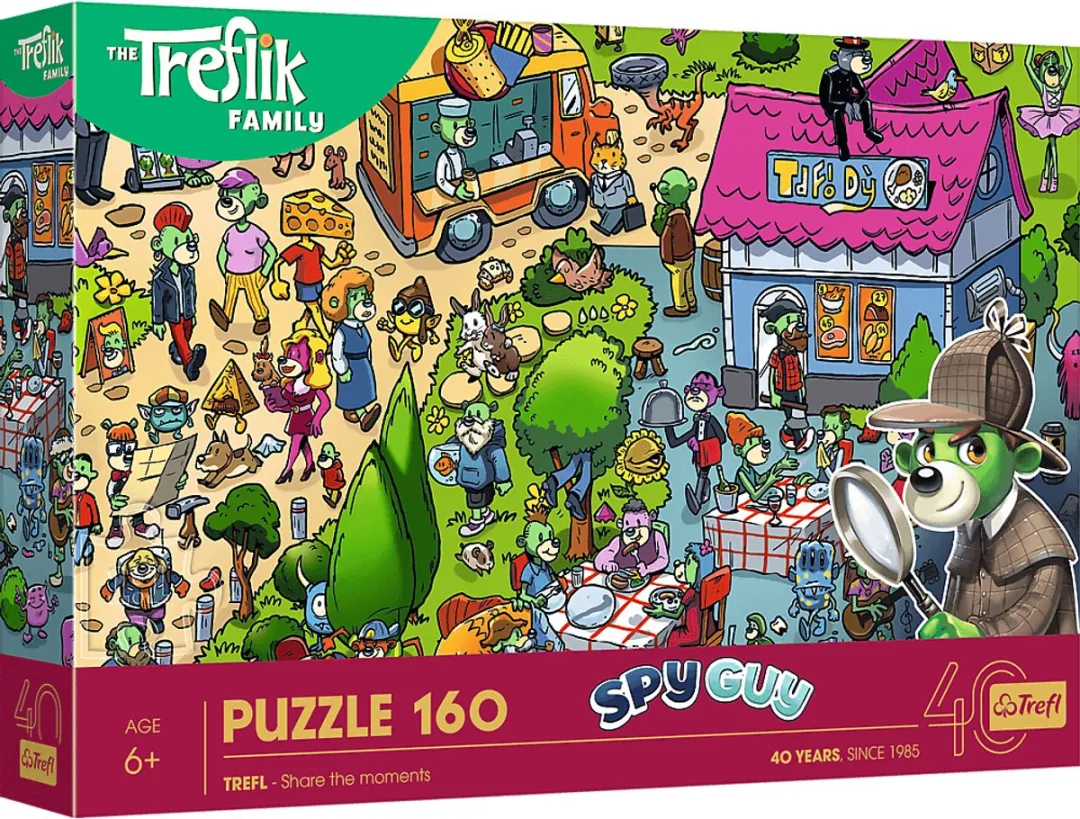 Trefl Stripfiguren Puzzle 160 Stuks