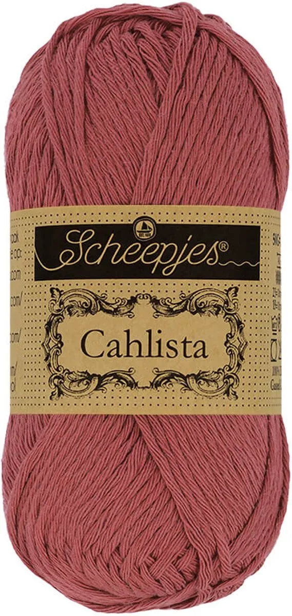 Scheepjes Cahlista Rose Wine 396