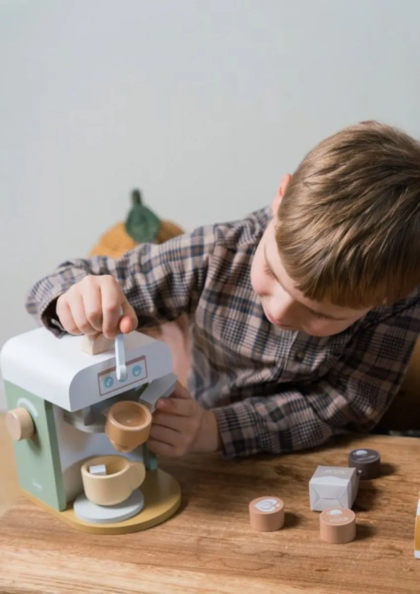 Dantoy Houten Koffiemachine XL
