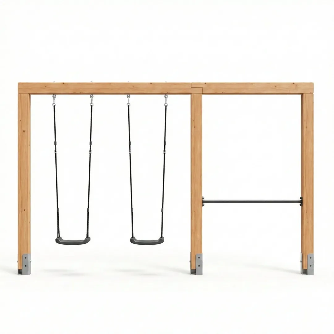 EXIT Linea Massiv 140 Houten Schommel - Naturel