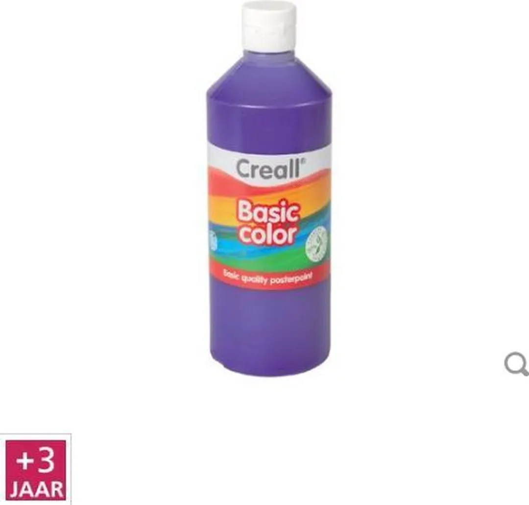 Creall Basic Plakkaatverf 500ml - Paars
