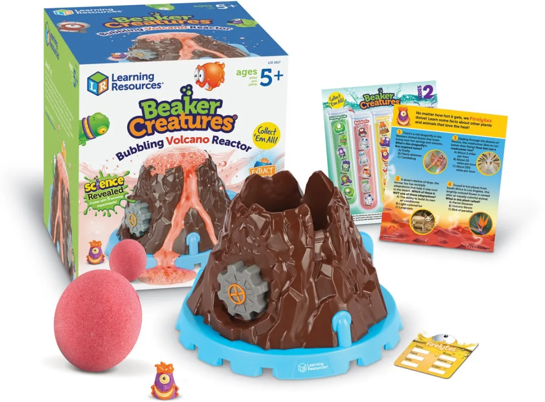Learning Resources Beaker Creatures Bubbelende Vulkaan Experimenteerset