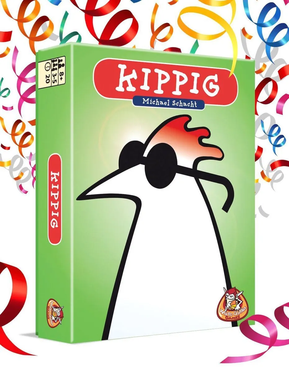 White Goblin Games Kippig Kaartspel - 3-6 Spelers