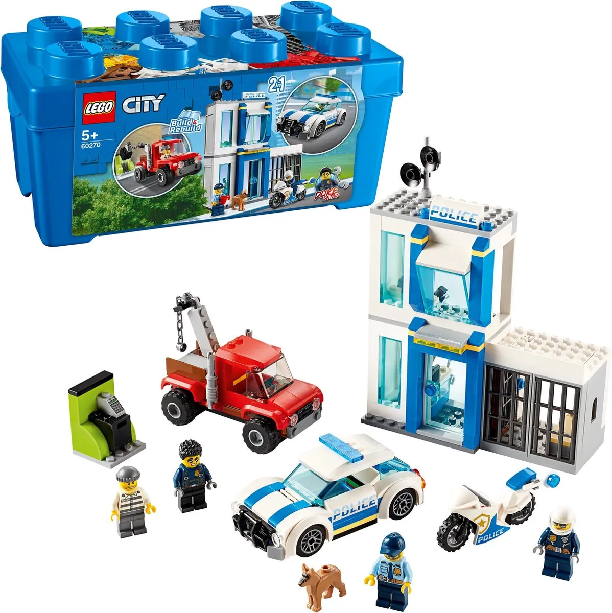 LEGO City Politie Opbergdoos 60270 - 301 Stukken