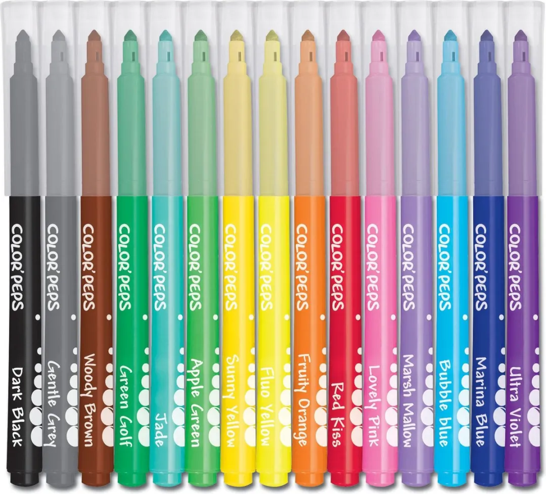 Maped Color'peps Viltstiften - 15 Stuks - Multicolor