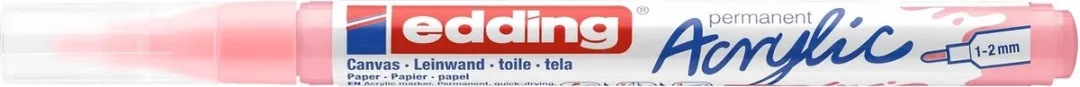 edding 5300 Acrylic Marker - fijne punt - Stijlvol Mauve