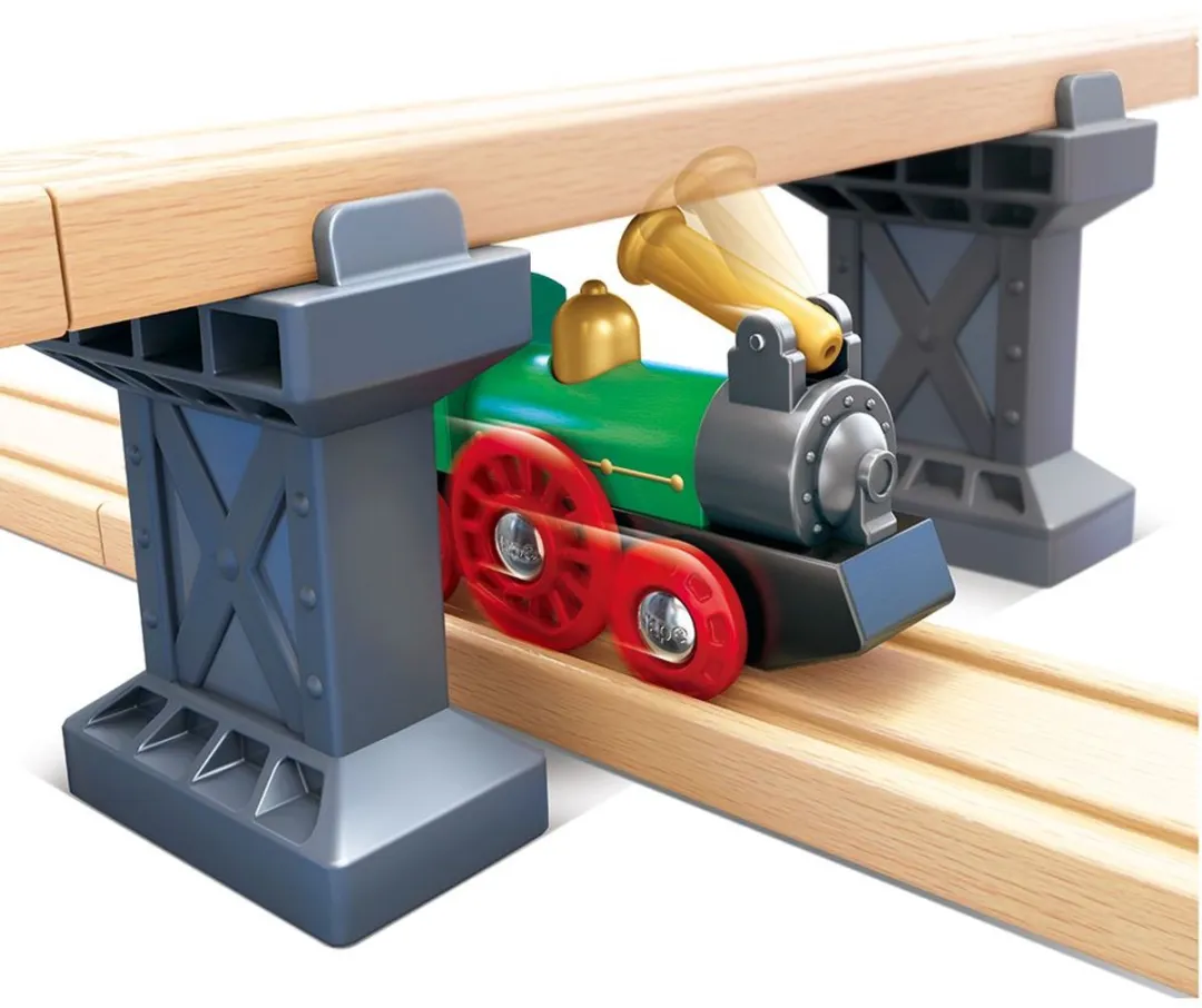 Hape Retro Trein Speelgoed Multicolor - MPN 6943478056534