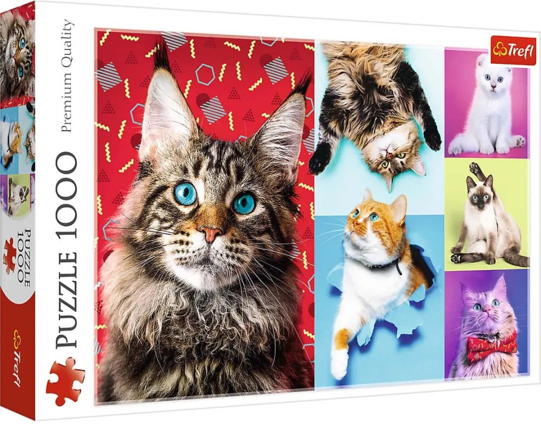 Trefl Gelukkige Katten Puzzel 1000 Stuks
