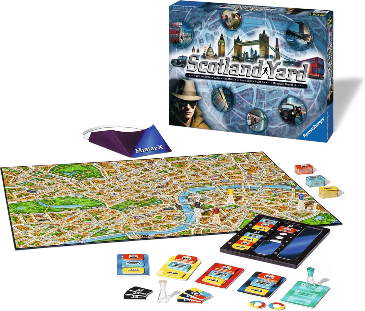 Ravensburger Scotland Yard Bordspel - 2-6 Spelers