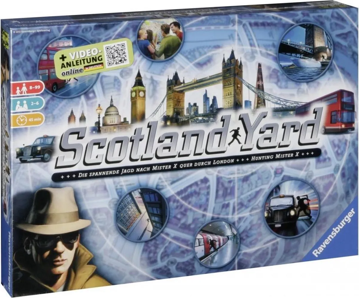 Ravensburger Scotland Yard Bordspel - 2-6 Spelers