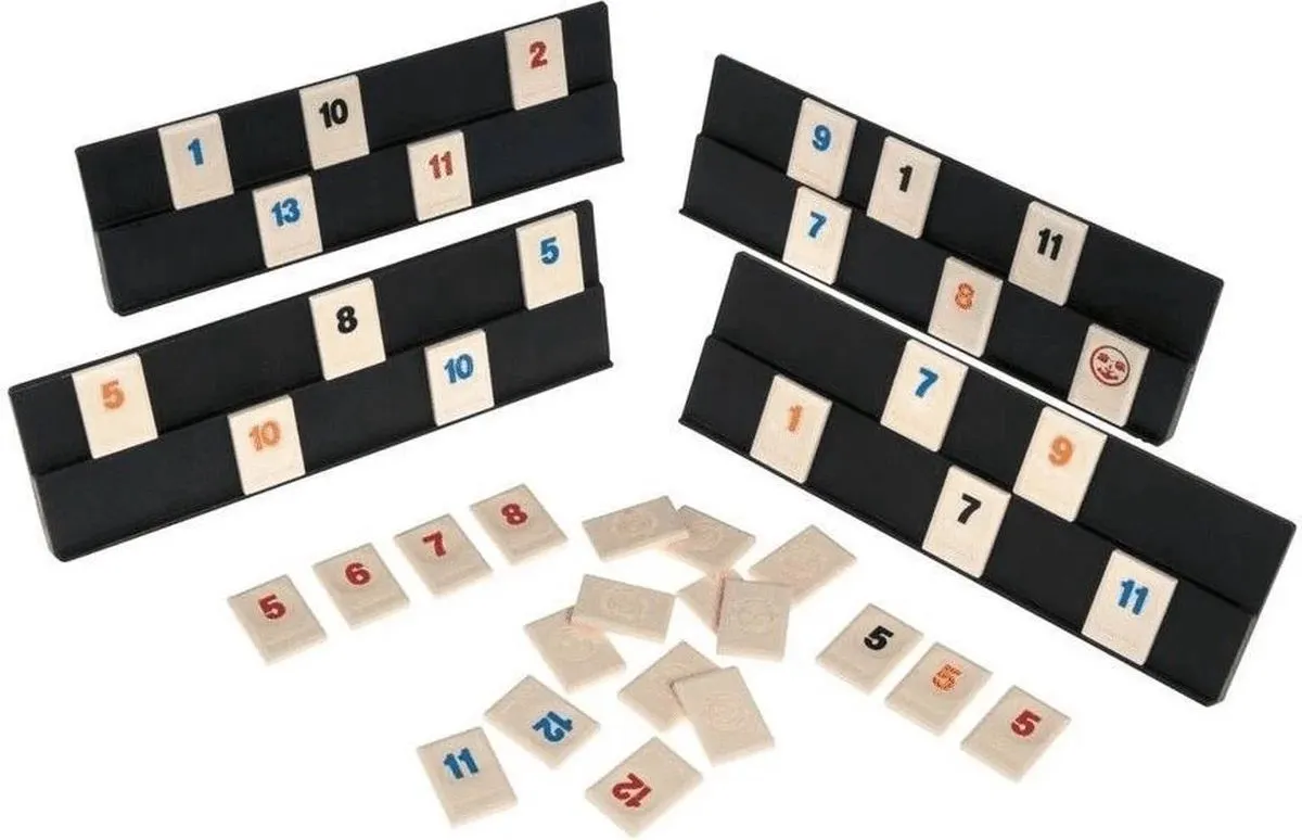 Jumbo Original Rummikub Pouch - 110 Stuks - Meerkleurig