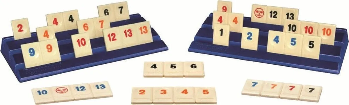 Jumbo Original Rummikub Pouch - 110 Stuks - Meerkleurig