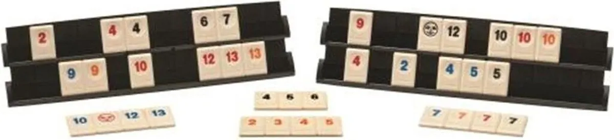 Jumbo Original Rummikub Pouch - 110 Stuks - Meerkleurig