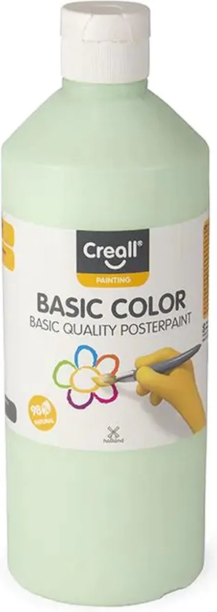 Creall Plakkaatverf Pastelgroen 500ml