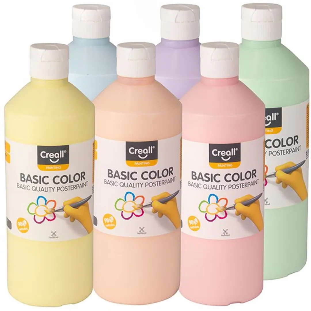 Creall Plakkaatverf Pastelgroen 500ml