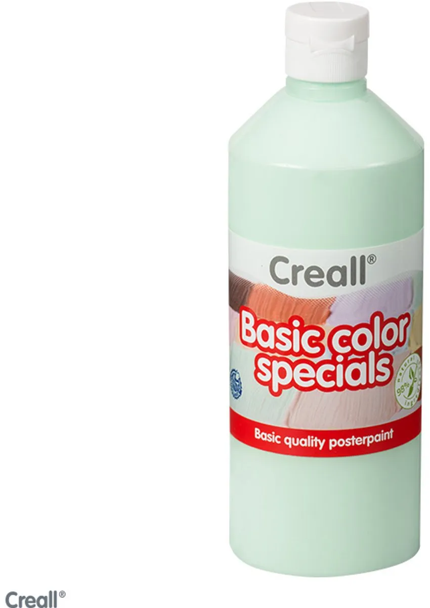 Creall Plakkaatverf Pastelgroen 500ml