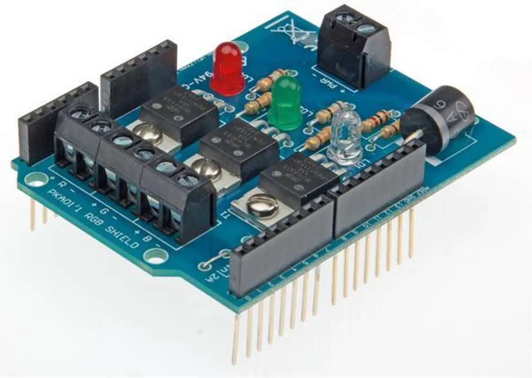 Whadda RGB-Schild Arduino WPSH01 - Blauw