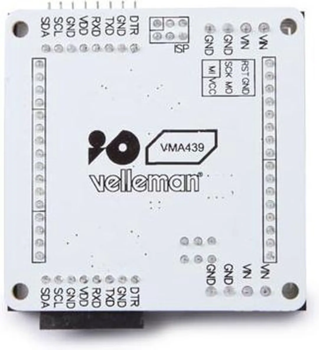 Whadda Driverboard RGB-LEDmatrix Arduino WPB439 - Zwart