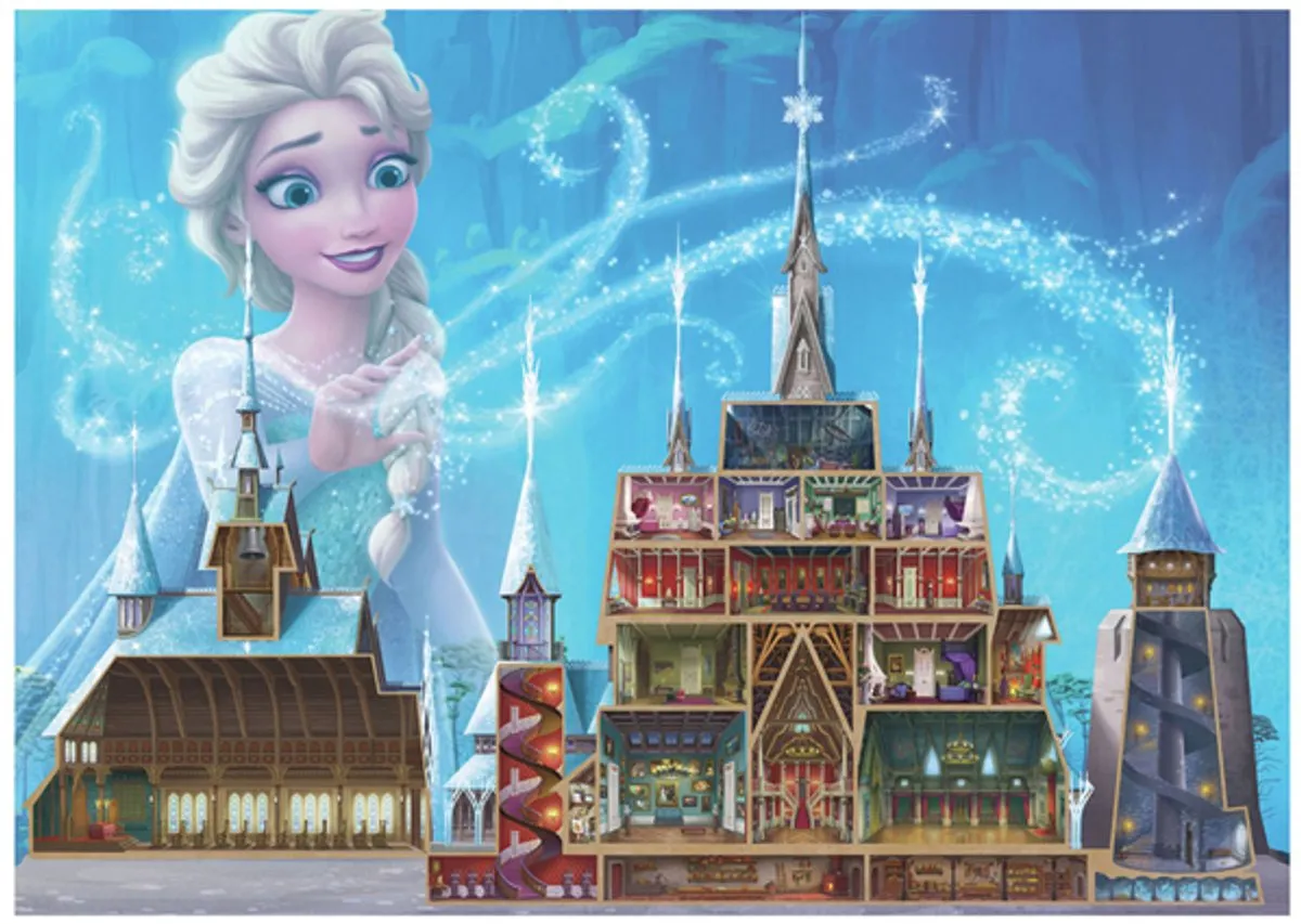 Ravensburger Disney Castles Elsa Puzzel 1000 Stuks