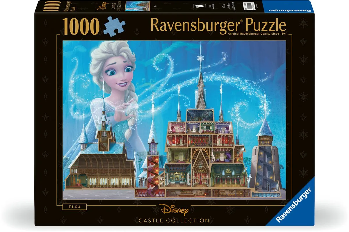 Ravensburger Disney Castles Elsa Puzzel 1000 Stuks