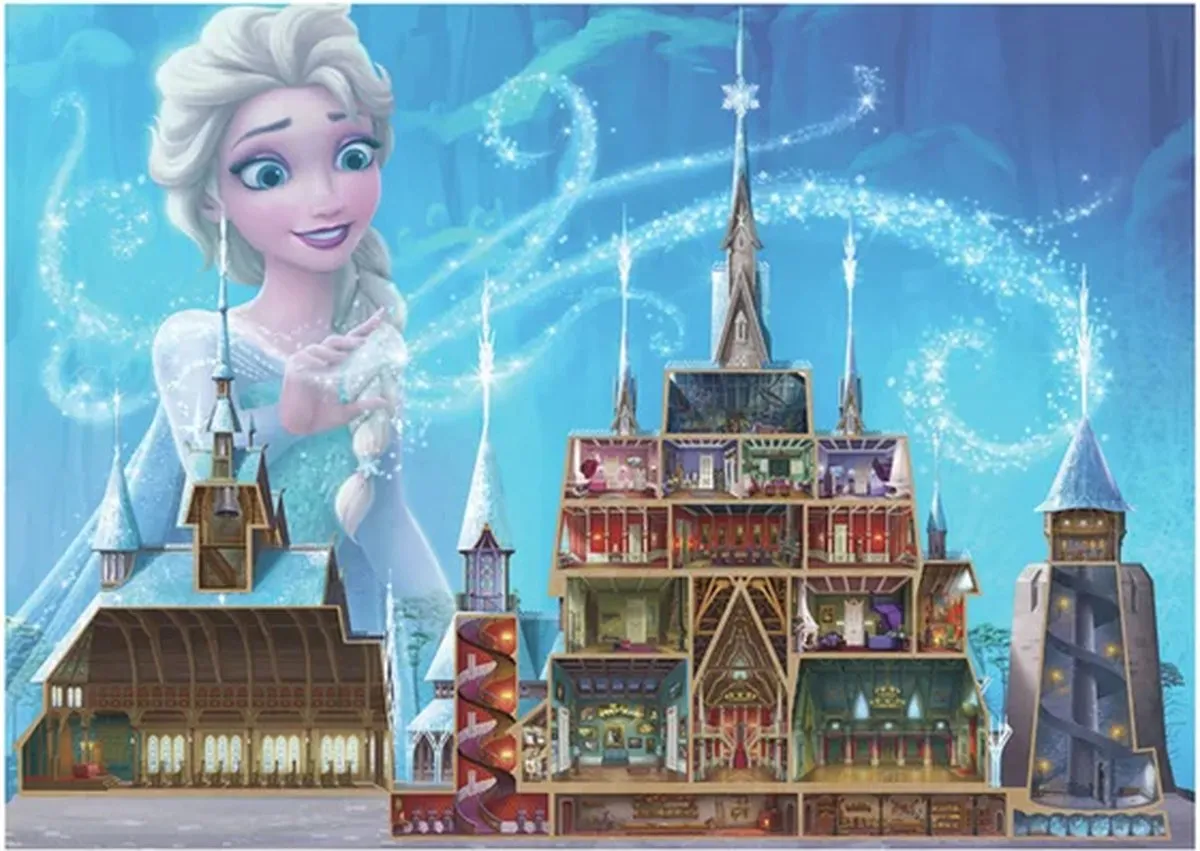 Ravensburger Disney Castles Elsa Puzzel 1000 Stuks
