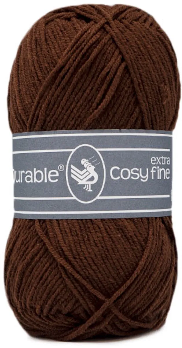Durable Cosy Extra Fine - 385 Coffee