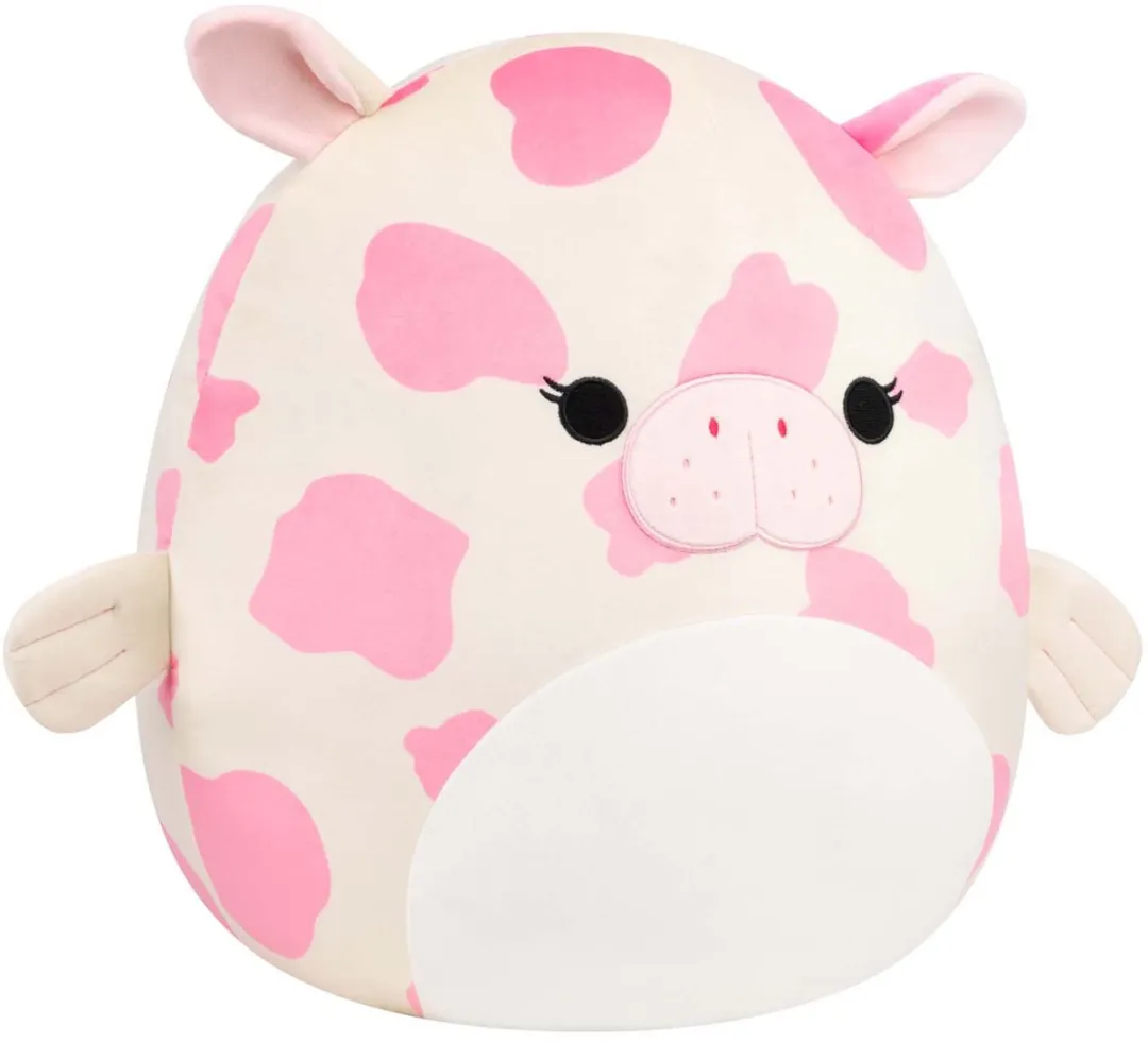 Squishmallows Mondy 40cm - Hot Pink/Wit