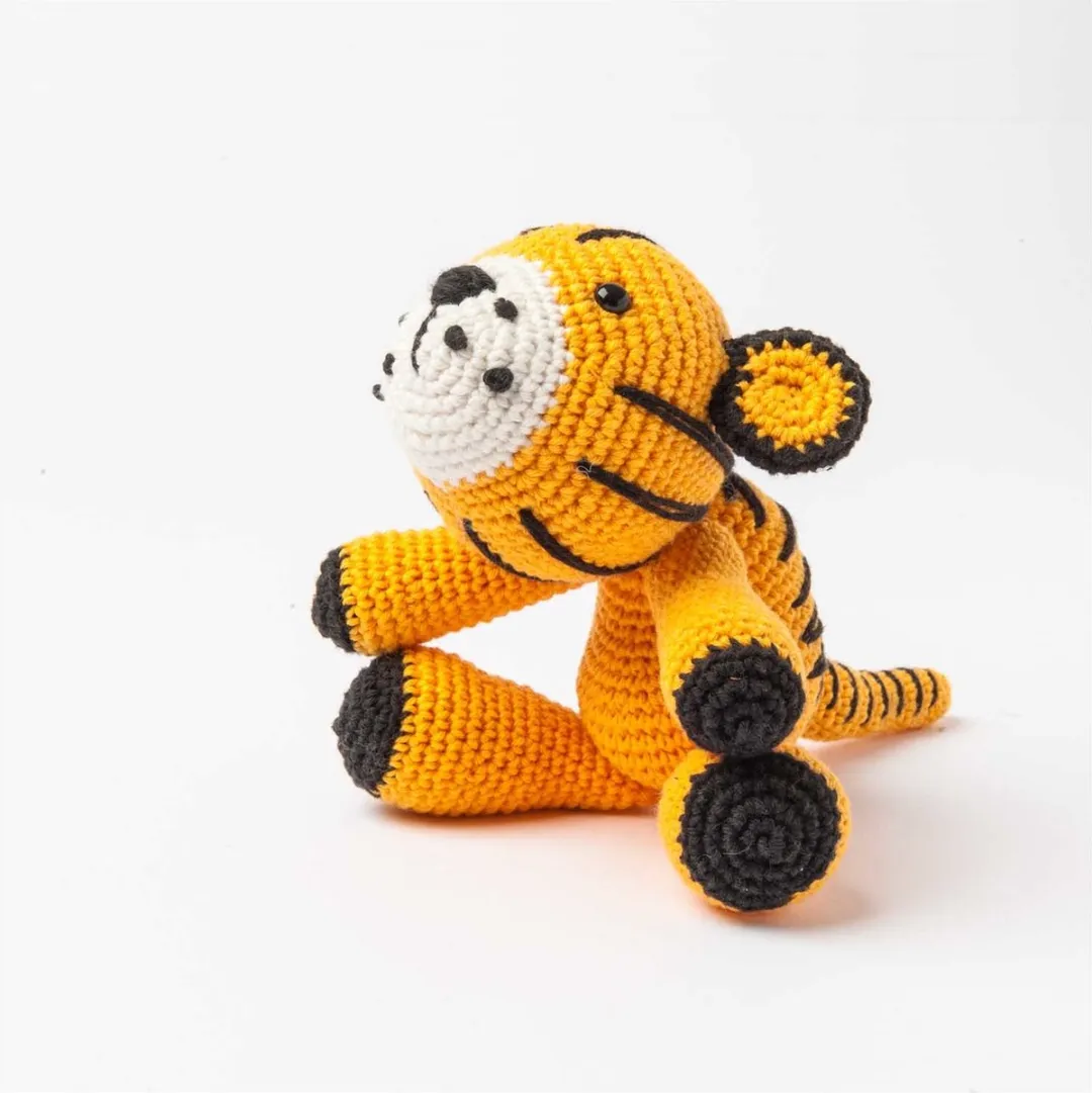 Rico Design Puppies Tiger Haakpakket - 4 Kluwens 25g + Accessoires