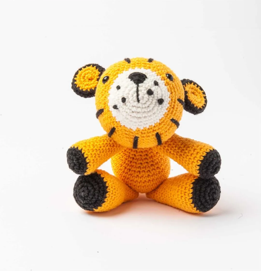 Rico Design Puppies Tiger Haakpakket