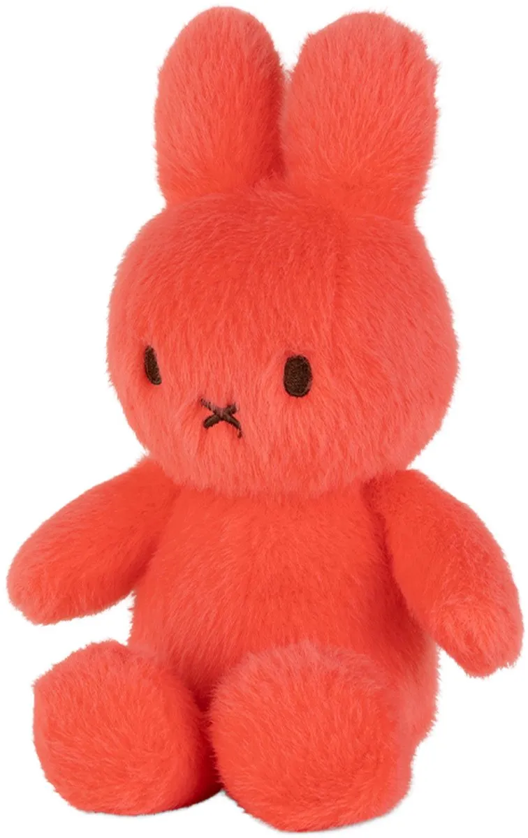 Bon Ton Toys Nijntje ECO Fuzzy Knuffel - 18 cm - Koraal