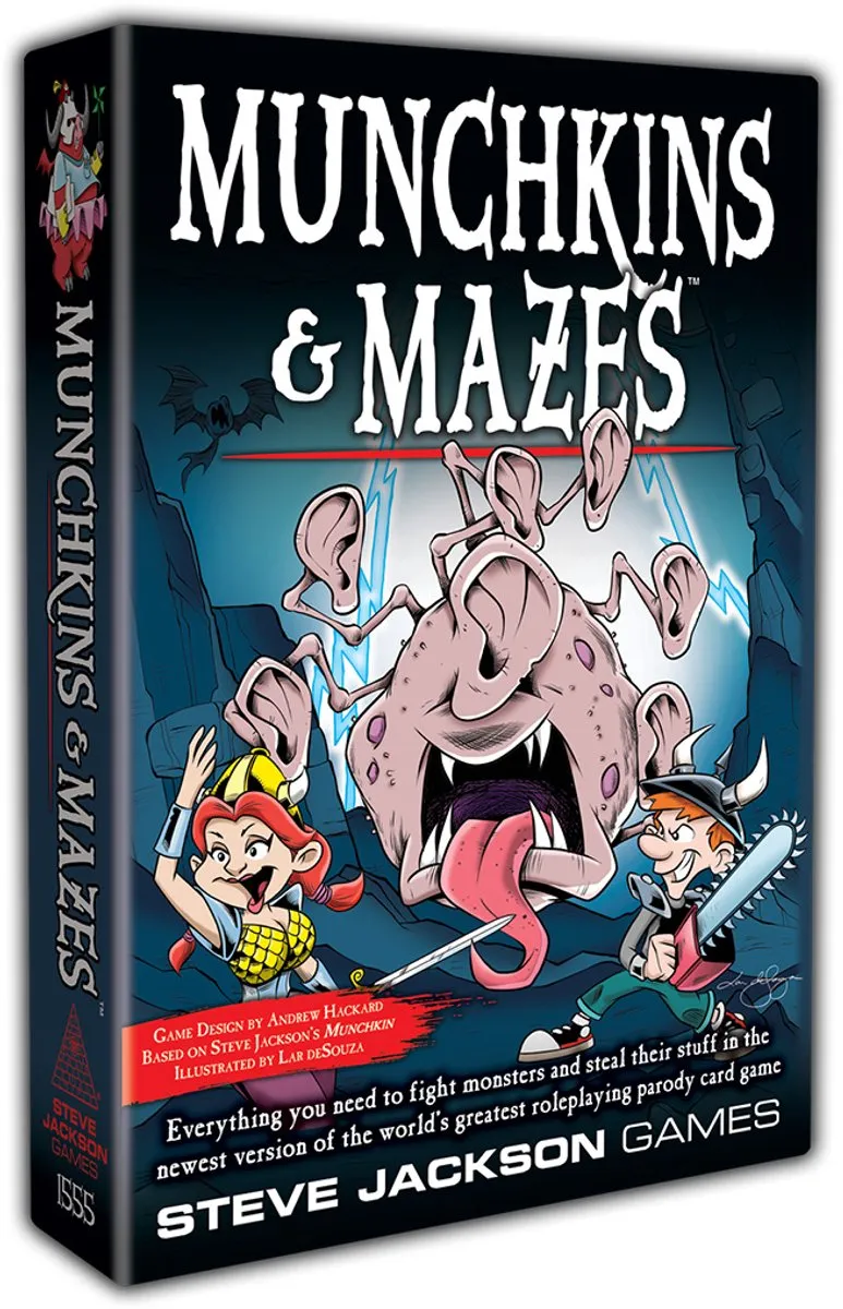 Steve Jackson Games Munchkins & Mazes Kaartspel - 3-6 Spelers