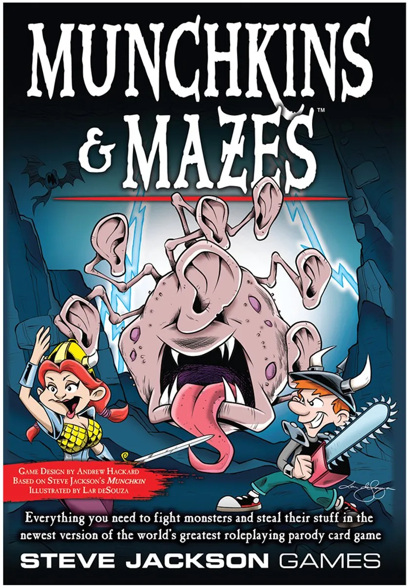 Steve Jackson Games Munchkins & Mazes Kaartspel - 3-6 Spelers