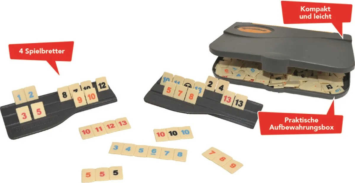 Jumbo Rummikub Travel Bordspel - 2-4 Spelers