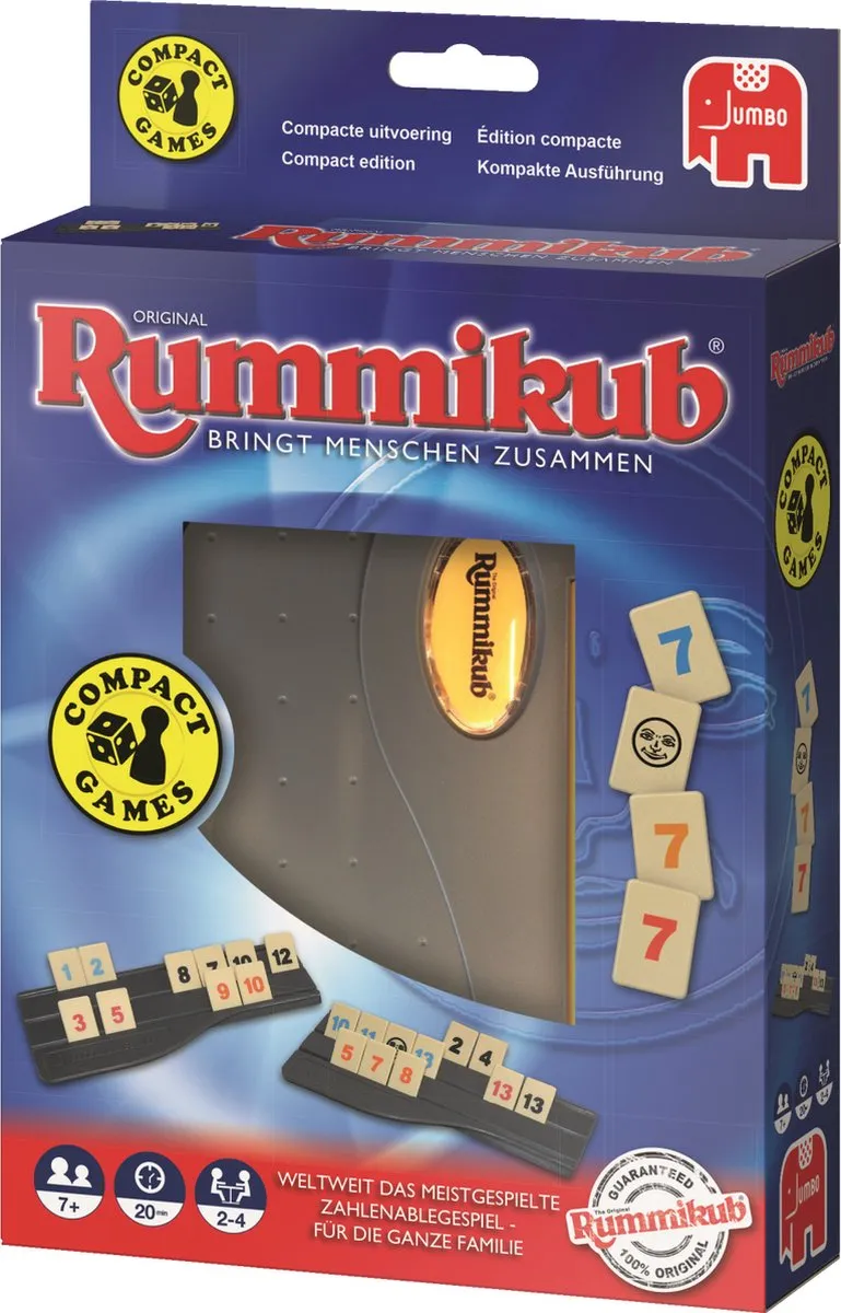 Jumbo Rummikub Travel Bordspel - 2-4 Spelers