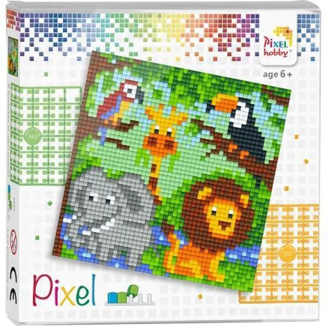 Pixelhobby Dierenrijk Complete Set