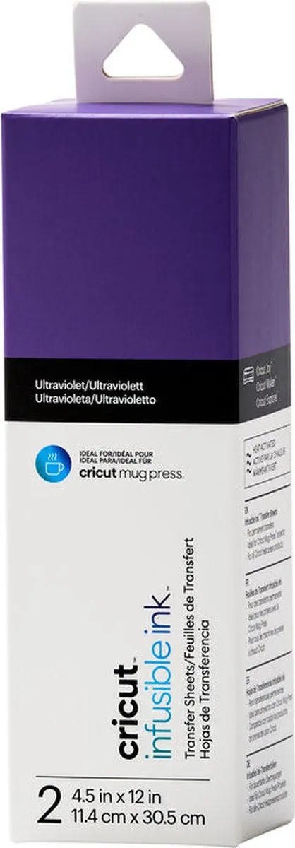 Cricut Infusible Ink Transfervellen Ultraviolet