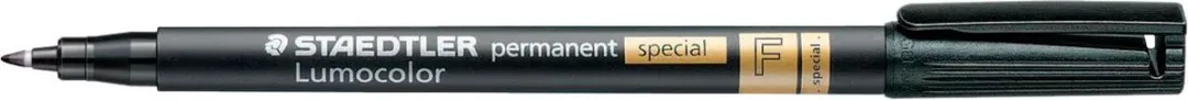 STAEDTLER Lumocolor 319 Special Permanent Viltstift - 10 Stuks - Zwart