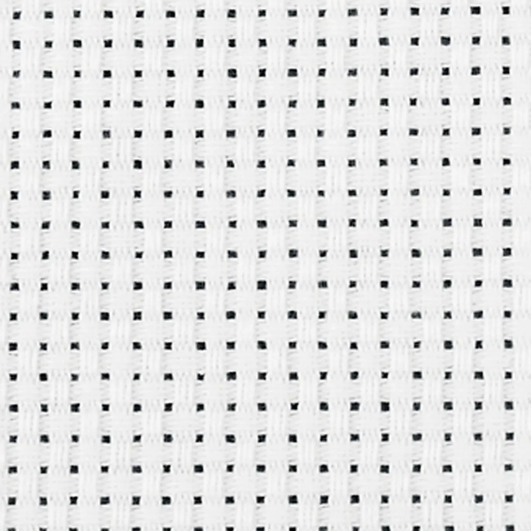 Creativ Company Aida Stof - 3m - 150cm - Wit
