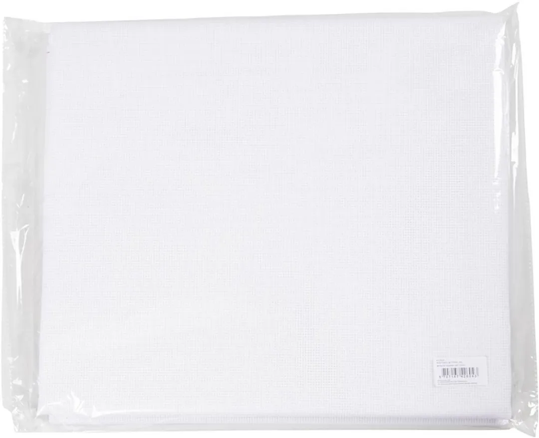 Creativ Company Aida Stof - 3m - 150cm - Wit