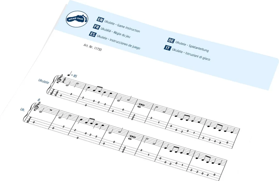 Small Foot Ukelele - Bruin