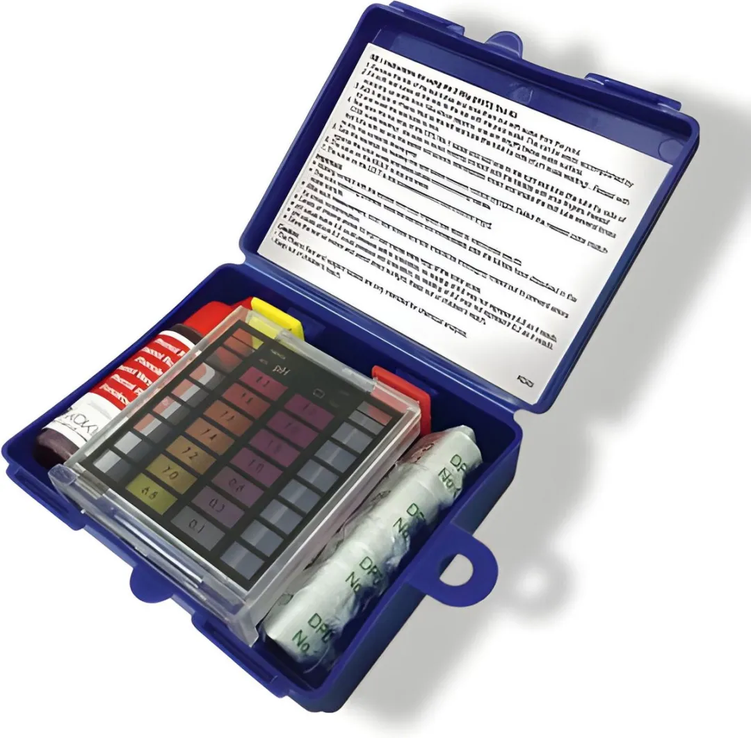 Tweedelige test kit (Ph/Cl) 20Cc Phenol + 20 stuks DPD - Kokido
