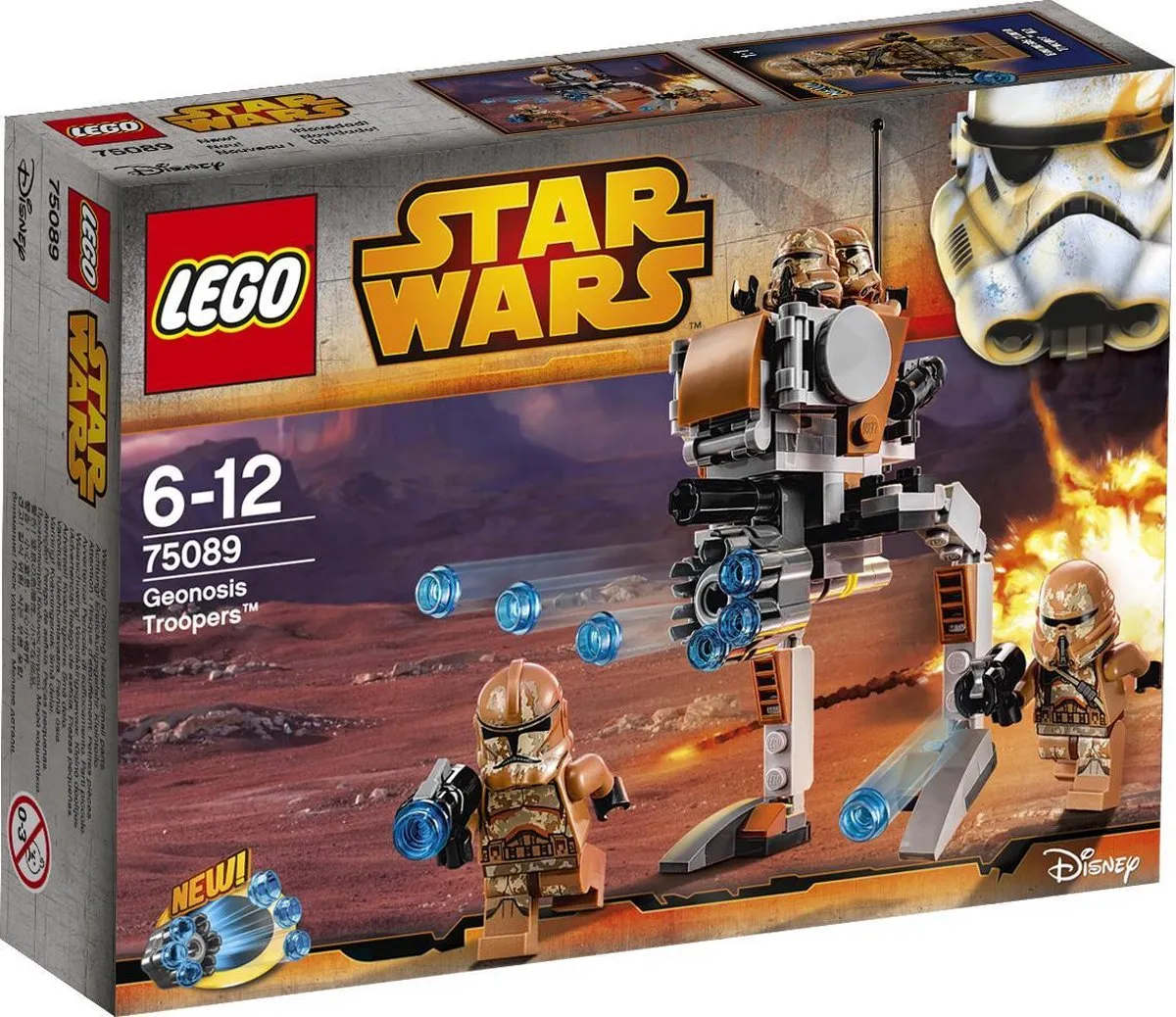 LEGO Star Wars Geonosis Troopers 75089