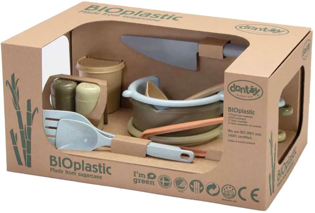 Dantoy Bio Speelgoed Keukenset - Multicolor