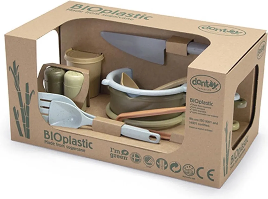 Dantoy Bio Speelgoed Keukenset - Multicolor