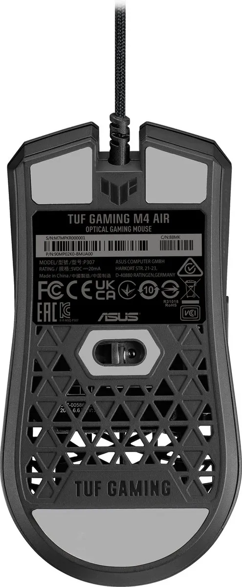 ASUS TUF Gaming M4 Air - 6 Knoppen - Zwart