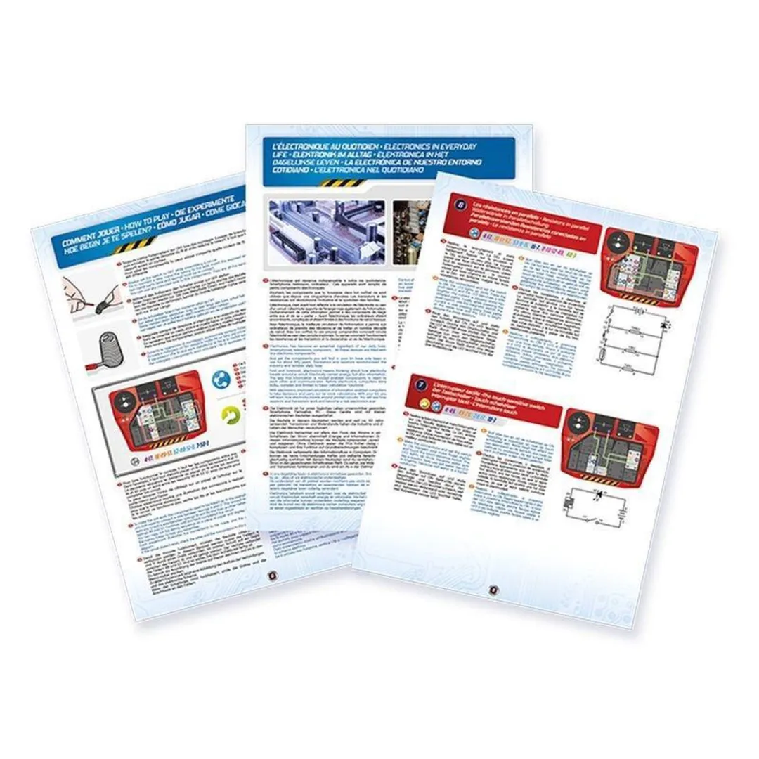 Buki France Electronica Set Expert 7160 - Educatief Speelgoed - 2x AAA
