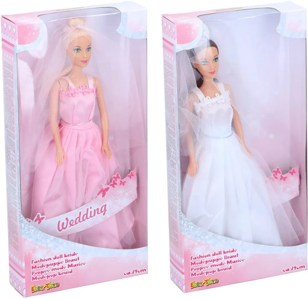 Eddy Toys Fashionpop Bruid 29cm
