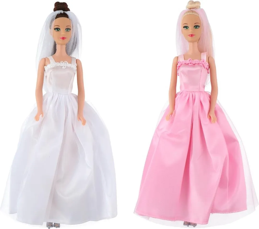 Eddy Toys Fashionpop Bruid 29cm - Multicolor