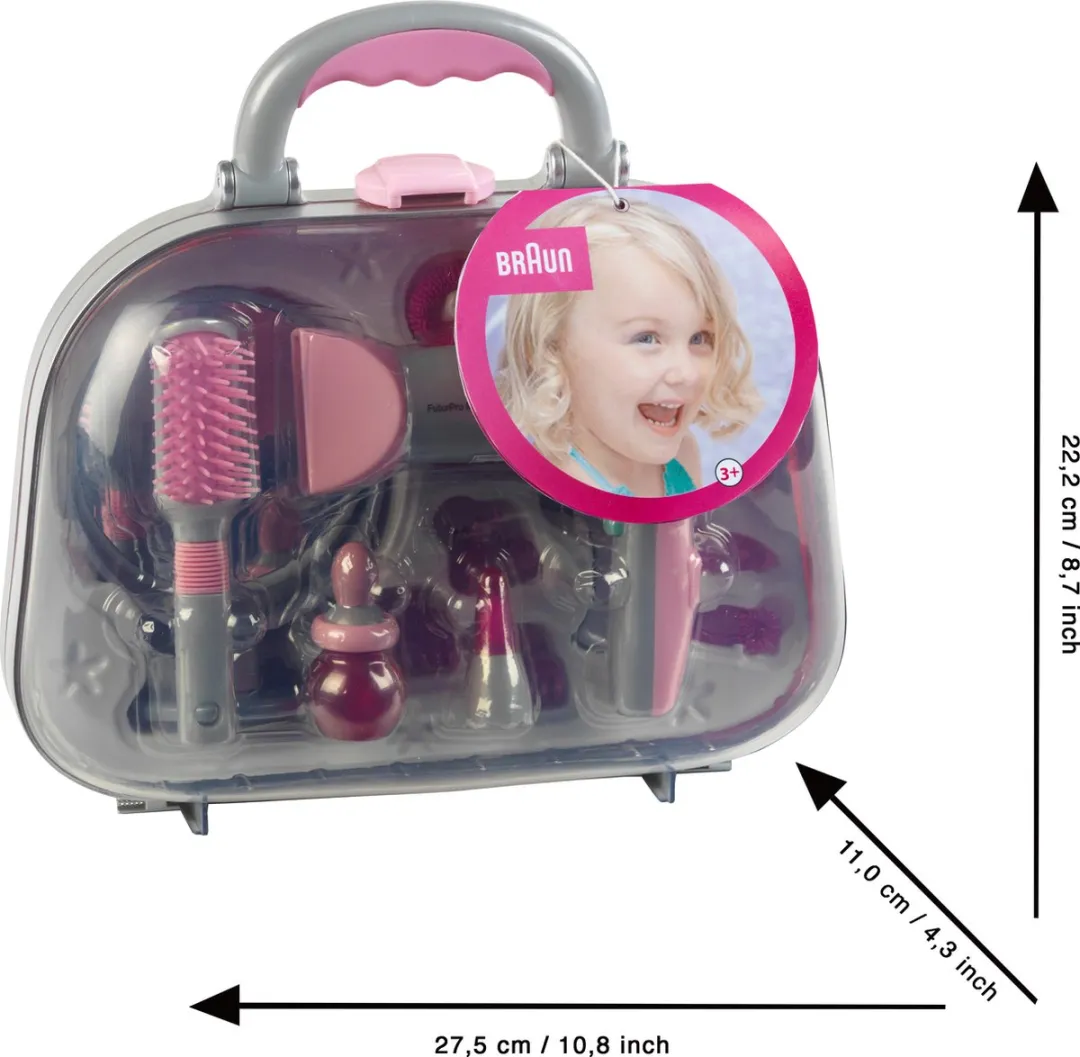 Klein Toys Braun Kapsalon Speelgoed - Roze/Grijs